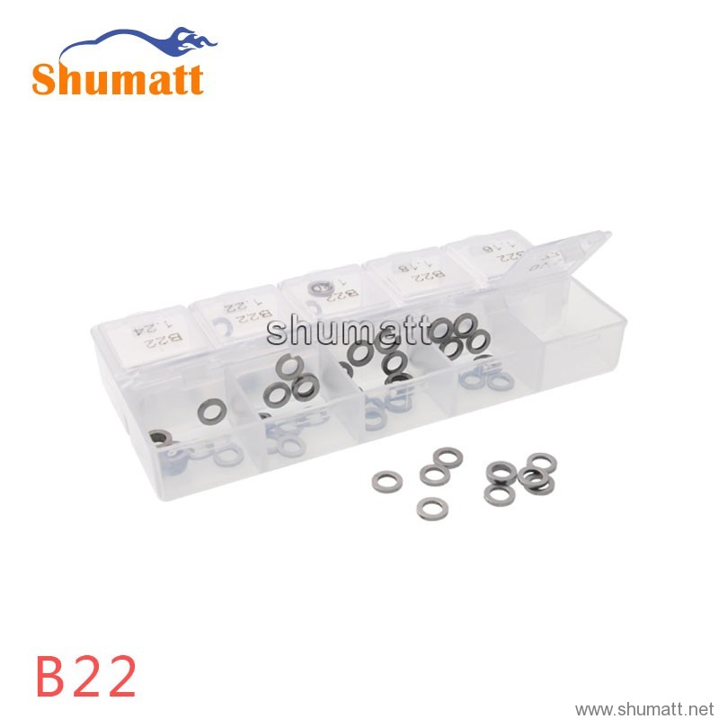 SHUMATT High quality Fuel Injector Adjust Washer Shim 0445 120 Injector Repair Kit Gasket 1000pcs